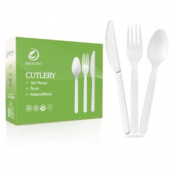 CPLA knife, fork, spoon box